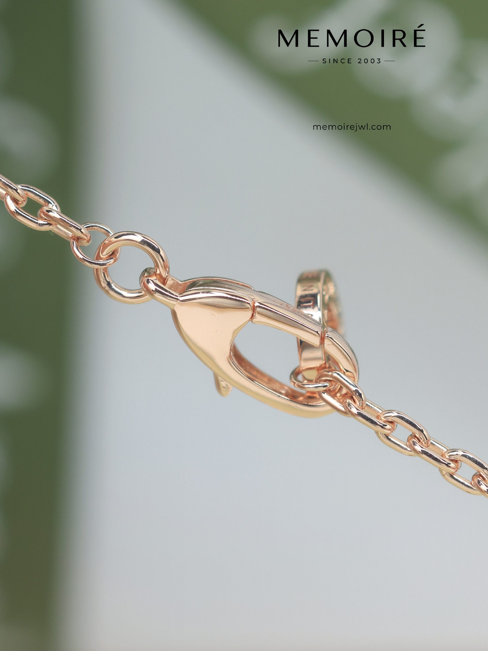 MEMOIRÉ 18K Rose Gold Diamond & Spike Pendant Necklace - Image 5