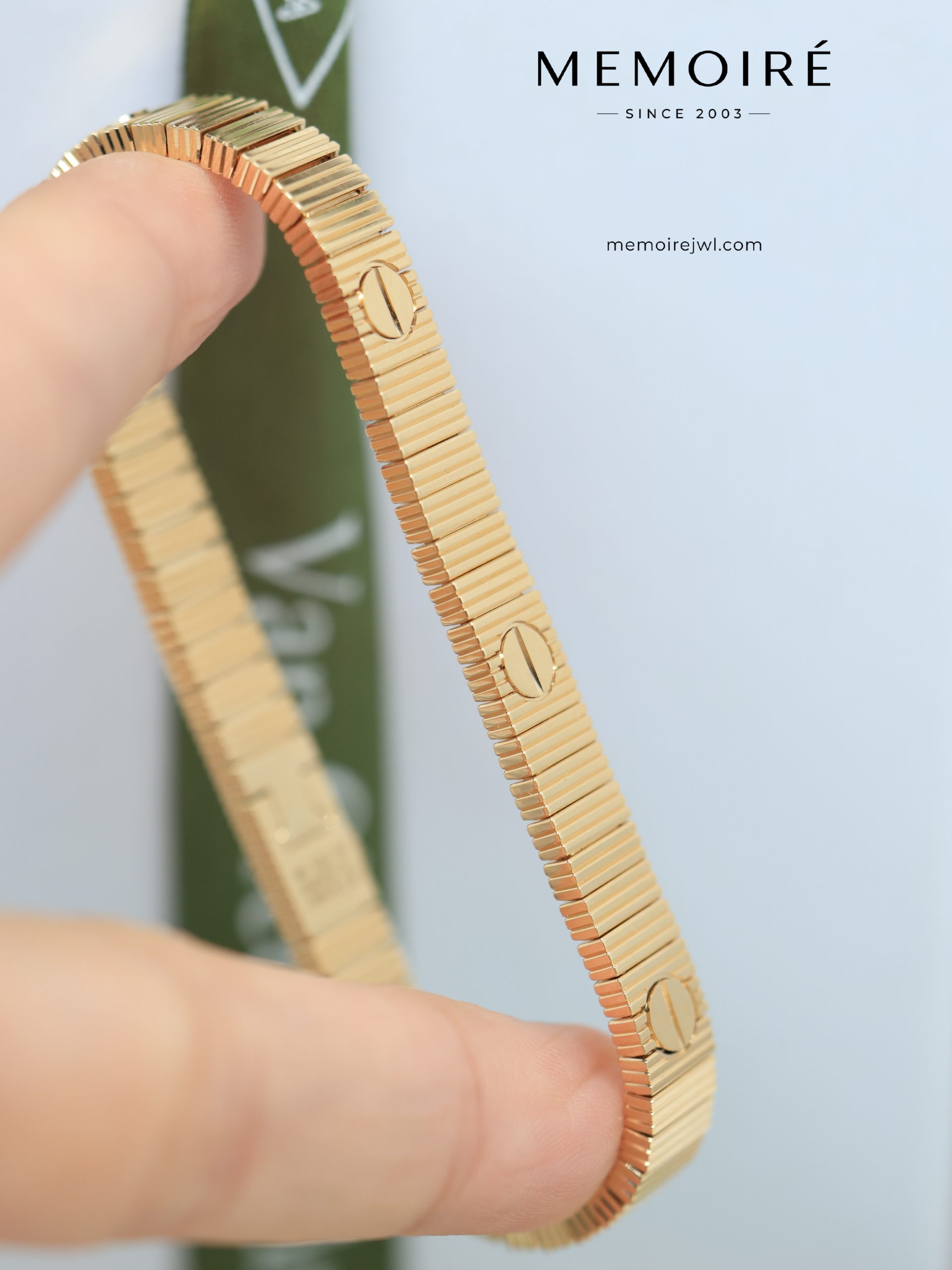 MÉMOIRÉ Yellow Gold New Style Bracelet - Image 4