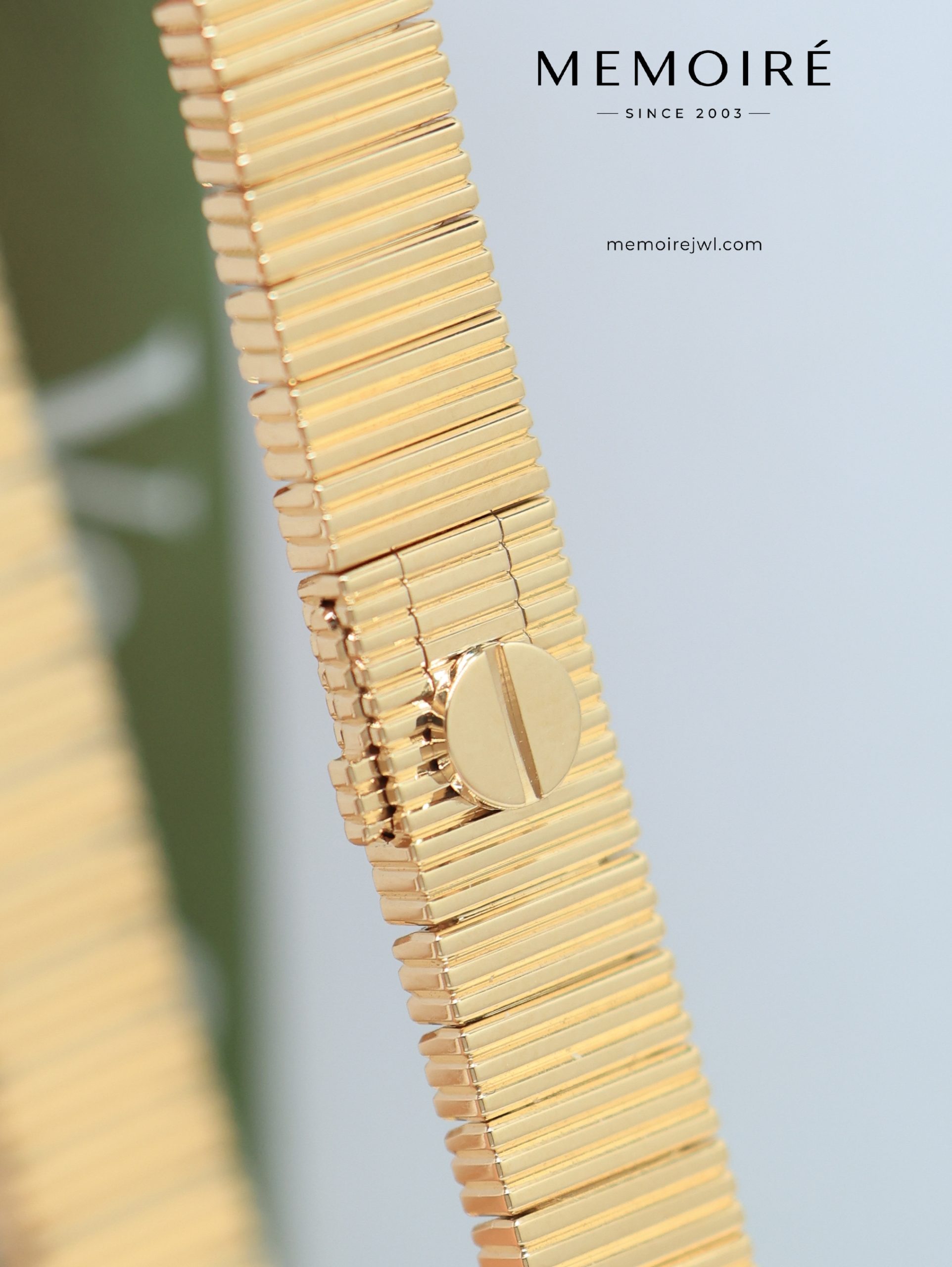 MÉMOIRÉ Yellow Gold New Style Bracelet - Image 3